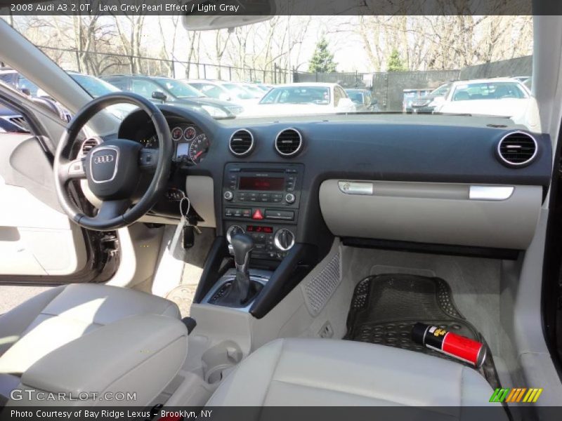 Lava Grey Pearl Effect / Light Gray 2008 Audi A3 2.0T