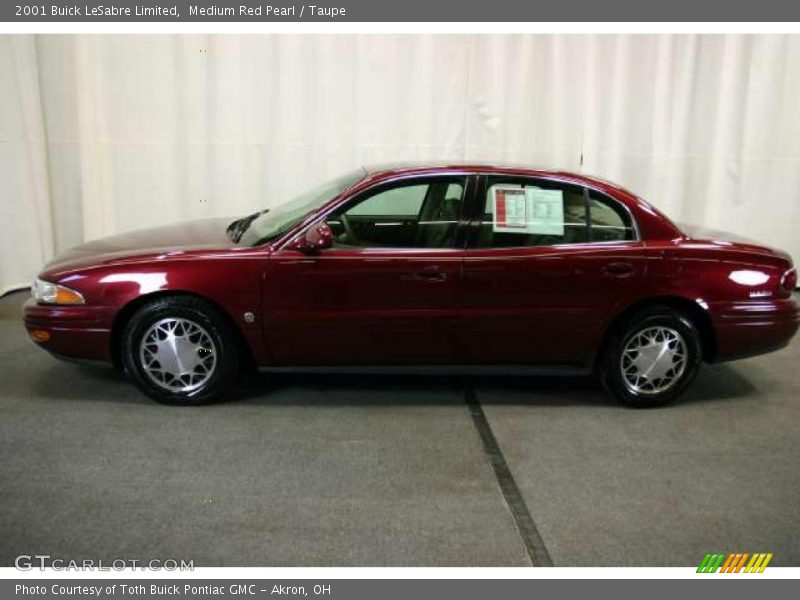 Medium Red Pearl / Taupe 2001 Buick LeSabre Limited