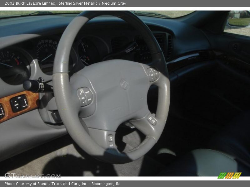 Sterling Silver Metallic / Medium Gray 2002 Buick LeSabre Limited
