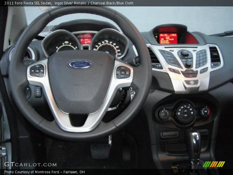 Dashboard of 2011 Fiesta SEL Sedan