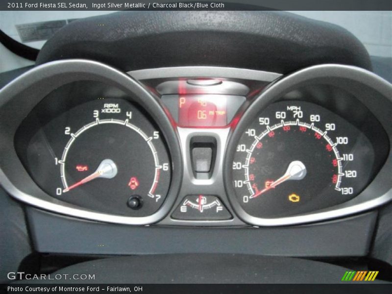 2011 Fiesta SEL Sedan SEL Sedan Gauges