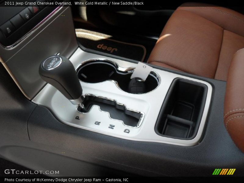 White Gold Metallic / New Saddle/Black 2011 Jeep Grand Cherokee Overland