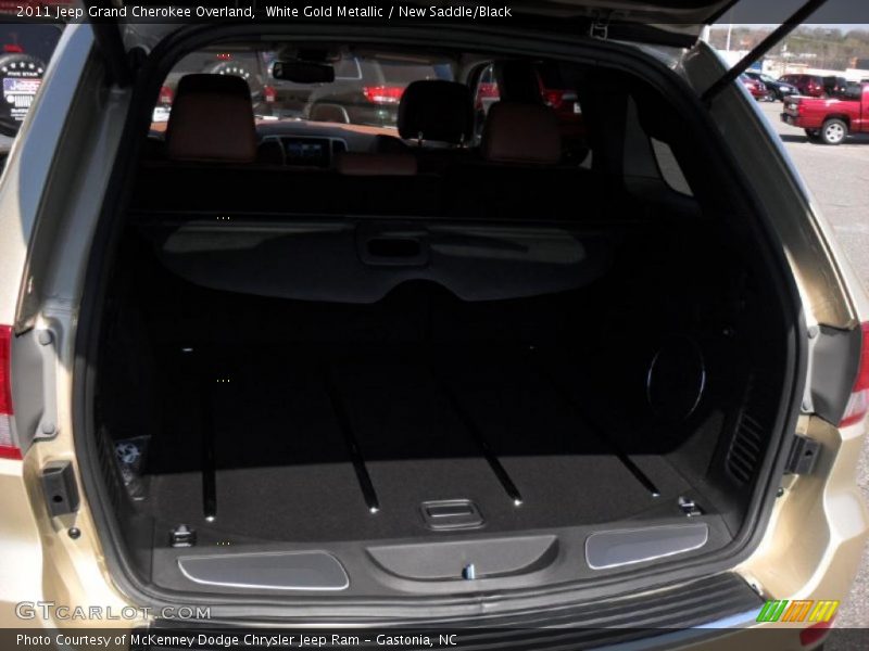 White Gold Metallic / New Saddle/Black 2011 Jeep Grand Cherokee Overland