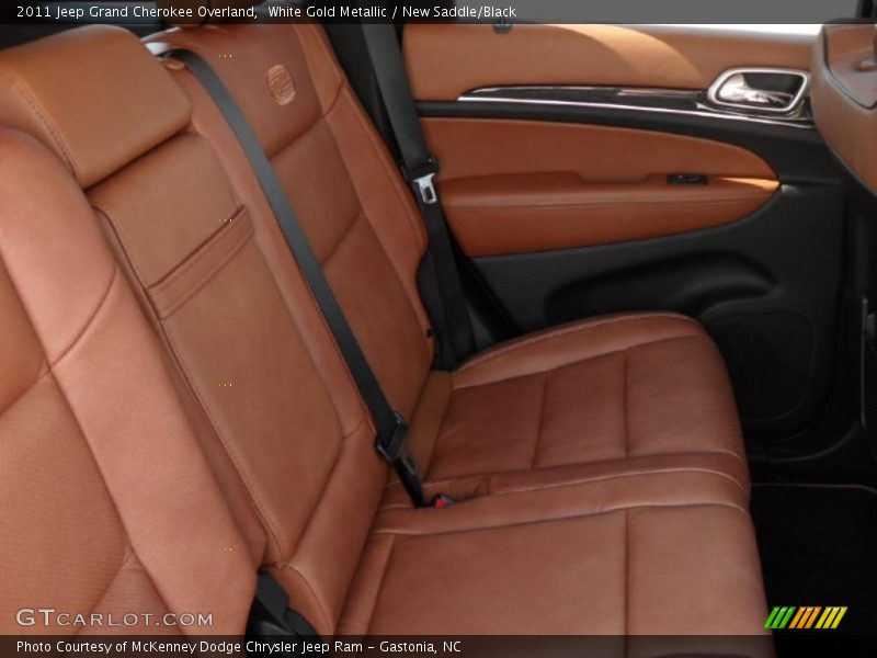 White Gold Metallic / New Saddle/Black 2011 Jeep Grand Cherokee Overland