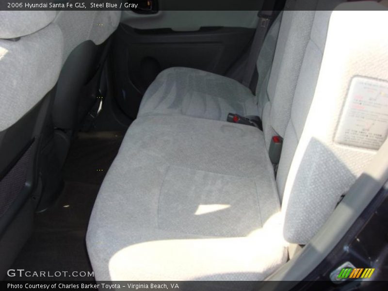 Steel Blue / Gray 2006 Hyundai Santa Fe GLS