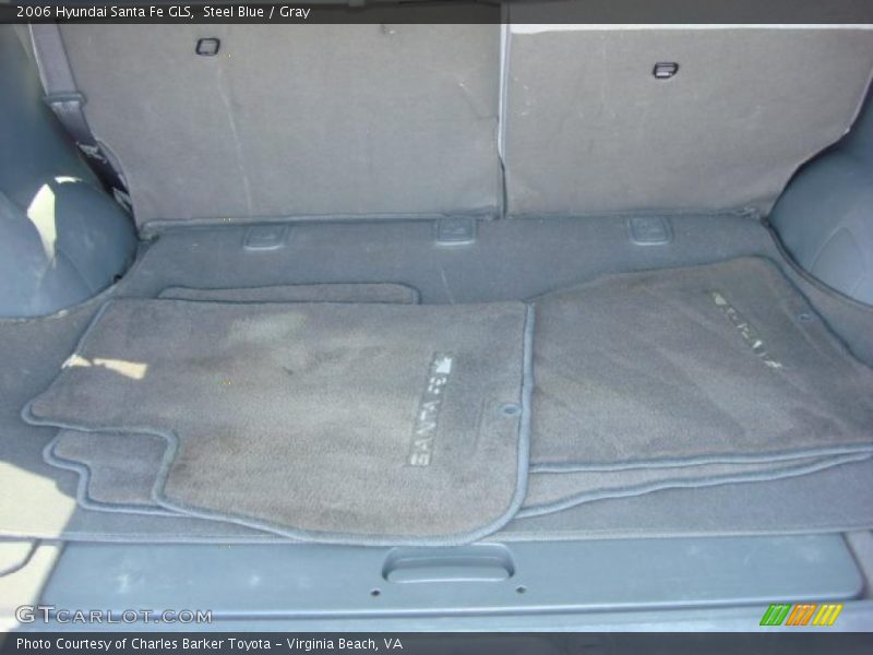 Steel Blue / Gray 2006 Hyundai Santa Fe GLS