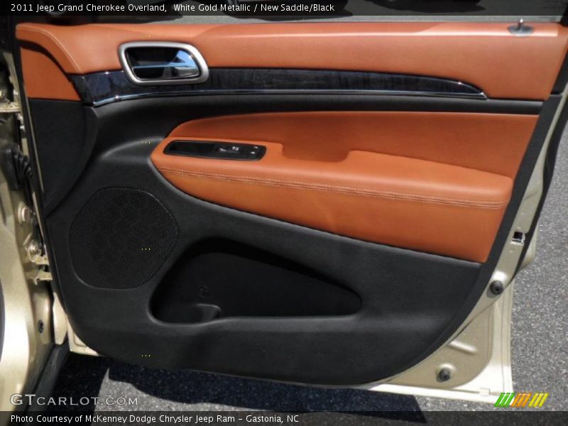 White Gold Metallic / New Saddle/Black 2011 Jeep Grand Cherokee Overland