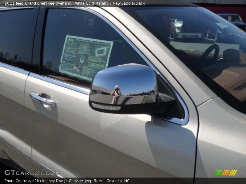 White Gold Metallic / New Saddle/Black 2011 Jeep Grand Cherokee Overland