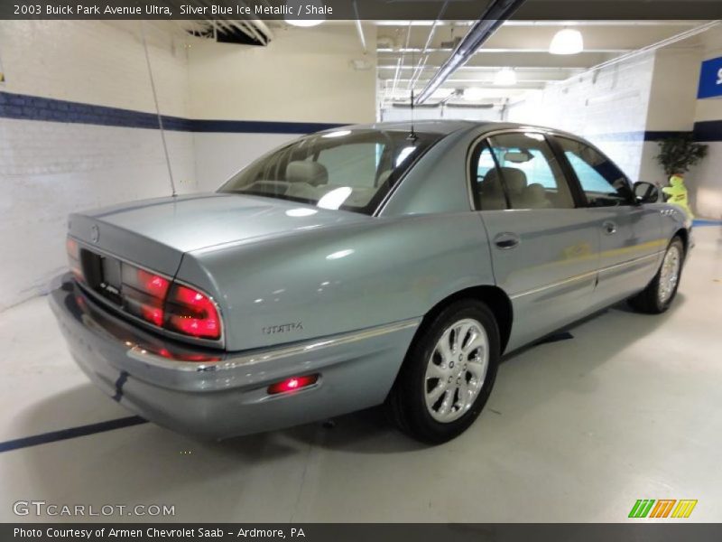 Silver Blue Ice Metallic / Shale 2003 Buick Park Avenue Ultra