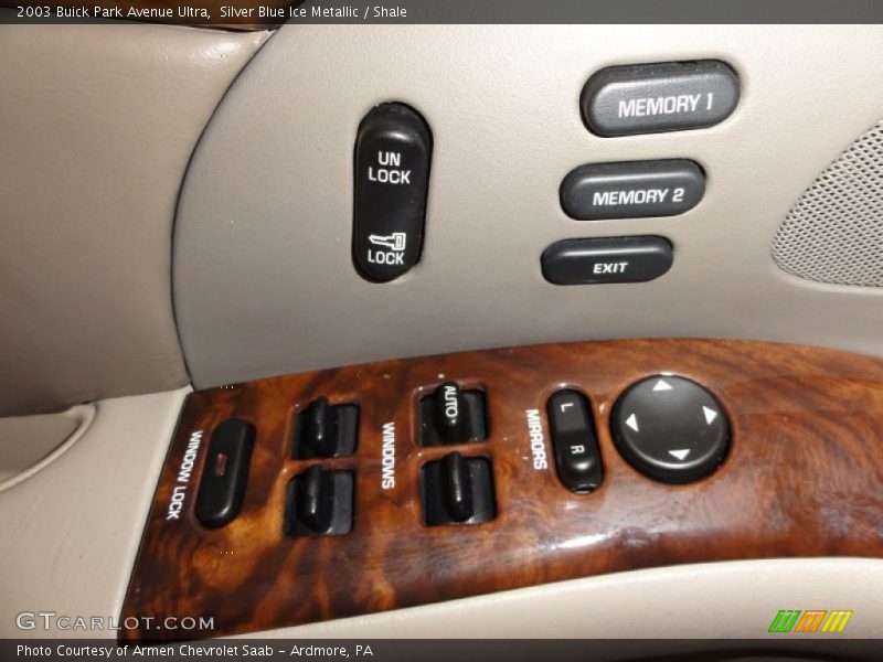 Controls of 2003 Park Avenue Ultra