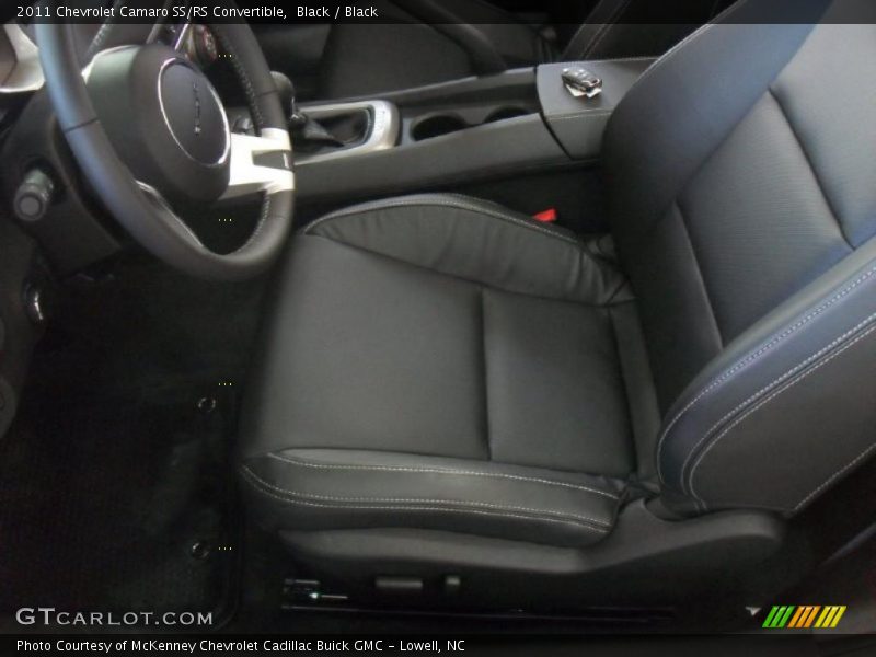  2011 Camaro SS/RS Convertible Black Interior