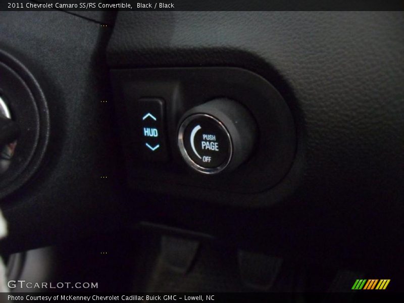 Black / Black 2011 Chevrolet Camaro SS/RS Convertible