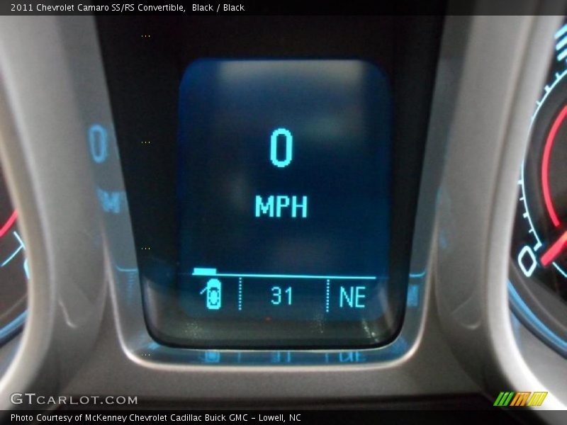 Black / Black 2011 Chevrolet Camaro SS/RS Convertible