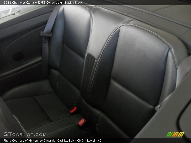  2011 Camaro SS/RS Convertible Black Interior