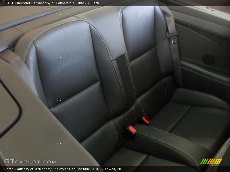  2011 Camaro SS/RS Convertible Black Interior