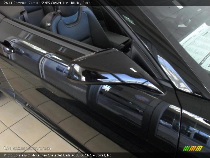 Black / Black 2011 Chevrolet Camaro SS/RS Convertible