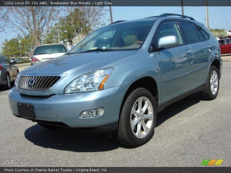 Front 3/4 View of 2009 RX 350 AWD