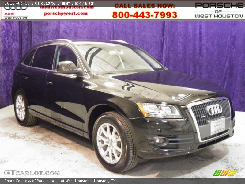 Brilliant Black / Black 2011 Audi Q5 2.0T quattro