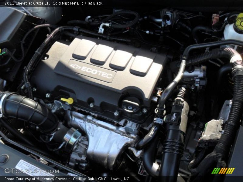 Gold Mist Metallic / Jet Black 2011 Chevrolet Cruze LT