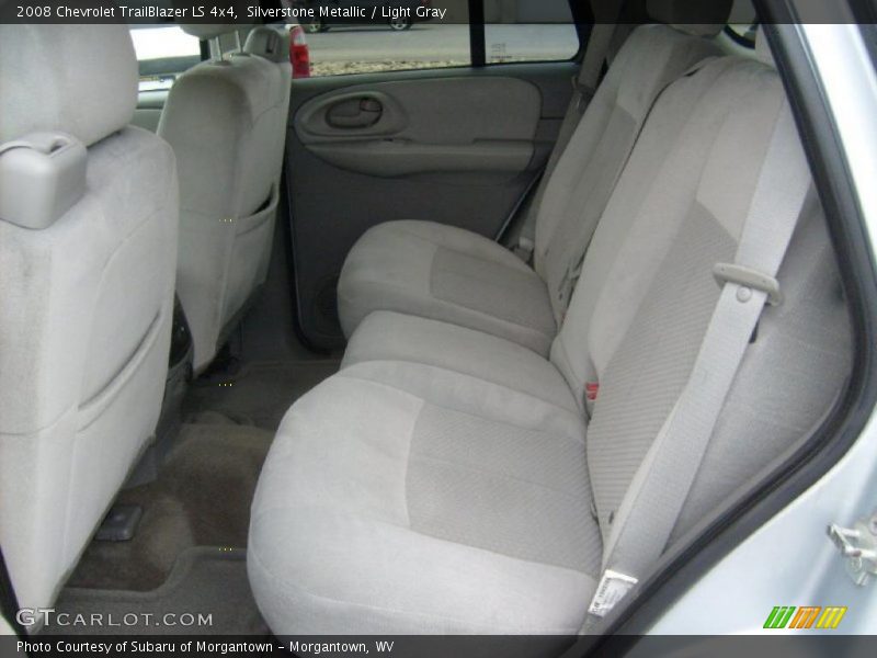 Silverstone Metallic / Light Gray 2008 Chevrolet TrailBlazer LS 4x4