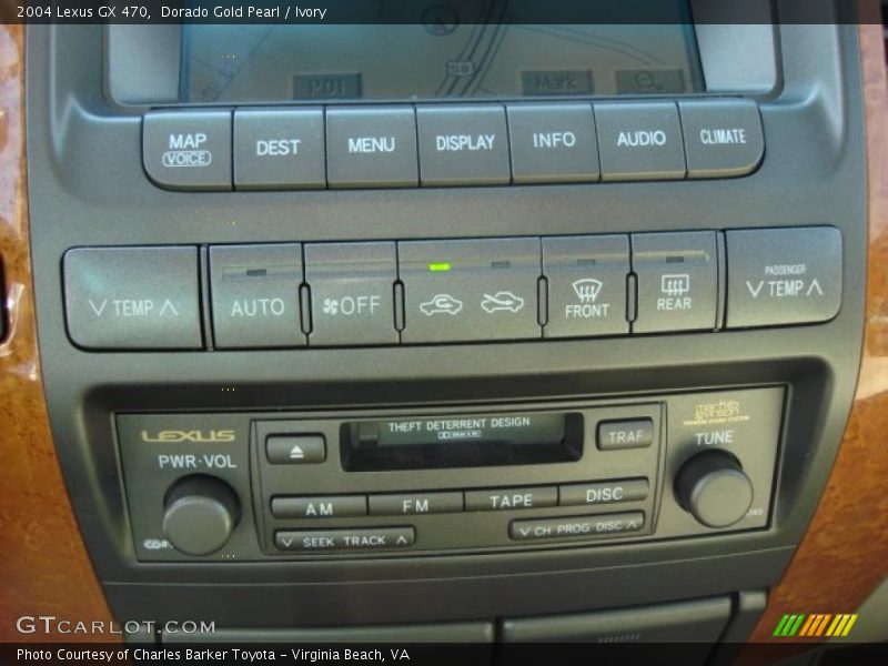 Dorado Gold Pearl / Ivory 2004 Lexus GX 470