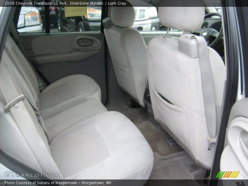 Silverstone Metallic / Light Gray 2008 Chevrolet TrailBlazer LS 4x4