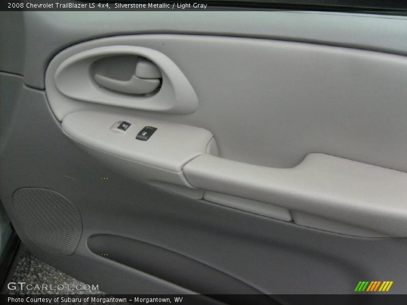 Silverstone Metallic / Light Gray 2008 Chevrolet TrailBlazer LS 4x4