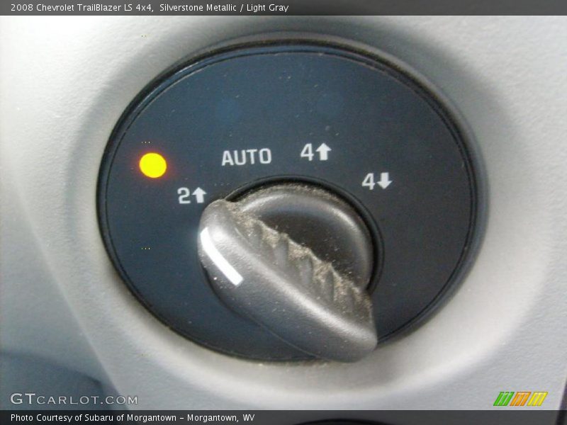 Silverstone Metallic / Light Gray 2008 Chevrolet TrailBlazer LS 4x4