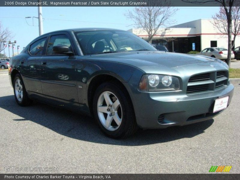 Magnesium Pearlcoat / Dark Slate Gray/Light Graystone 2006 Dodge Charger SE