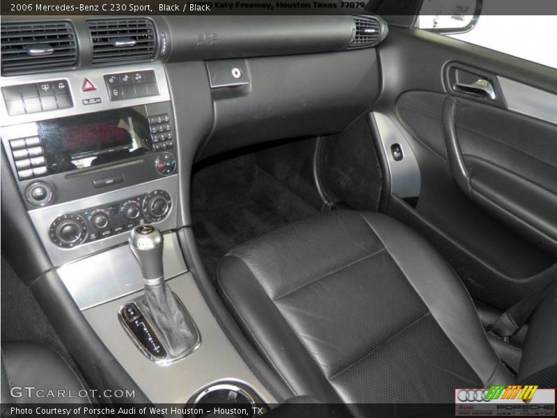 Black / Black 2006 Mercedes-Benz C 230 Sport
