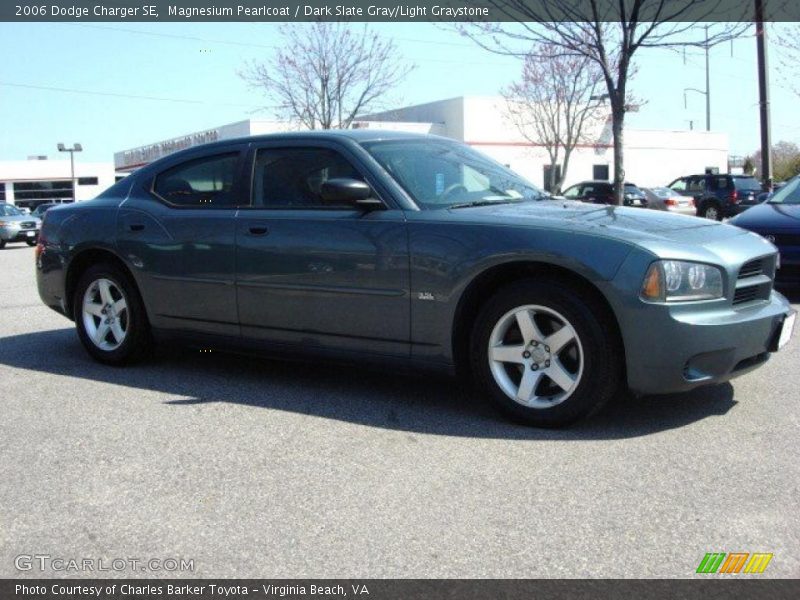 Magnesium Pearlcoat / Dark Slate Gray/Light Graystone 2006 Dodge Charger SE
