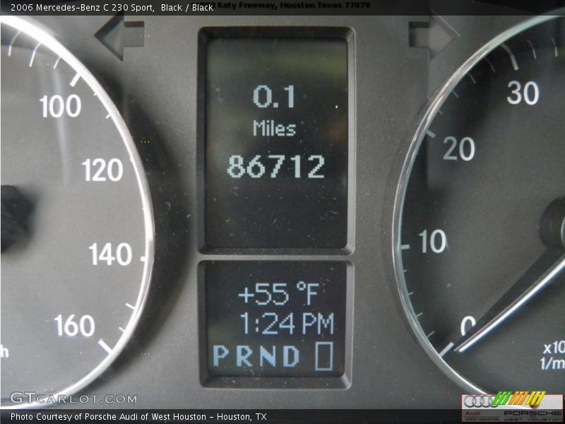 Black / Black 2006 Mercedes-Benz C 230 Sport