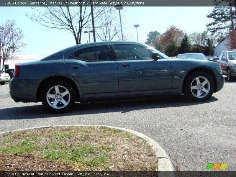 Magnesium Pearlcoat / Dark Slate Gray/Light Graystone 2006 Dodge Charger SE