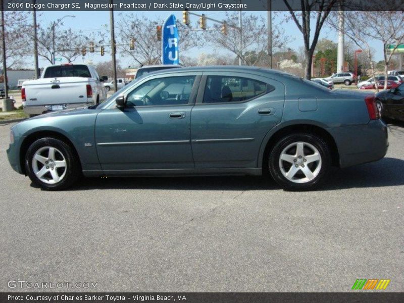 Magnesium Pearlcoat / Dark Slate Gray/Light Graystone 2006 Dodge Charger SE