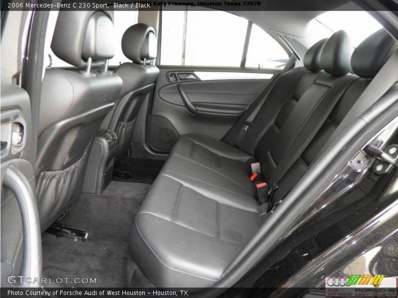 Black / Black 2006 Mercedes-Benz C 230 Sport