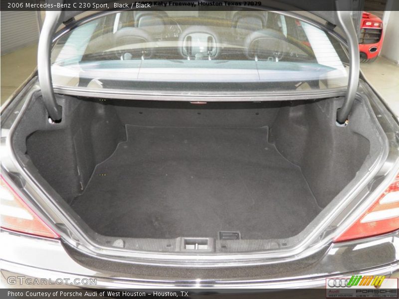 Black / Black 2006 Mercedes-Benz C 230 Sport