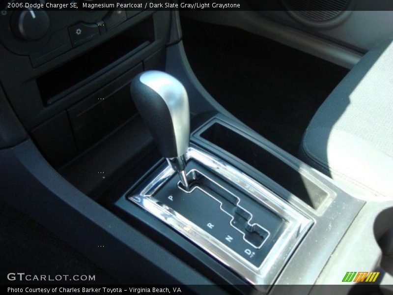 Magnesium Pearlcoat / Dark Slate Gray/Light Graystone 2006 Dodge Charger SE