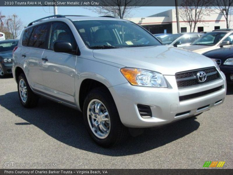 Classic Silver Metallic / Ash Gray 2010 Toyota RAV4 I4