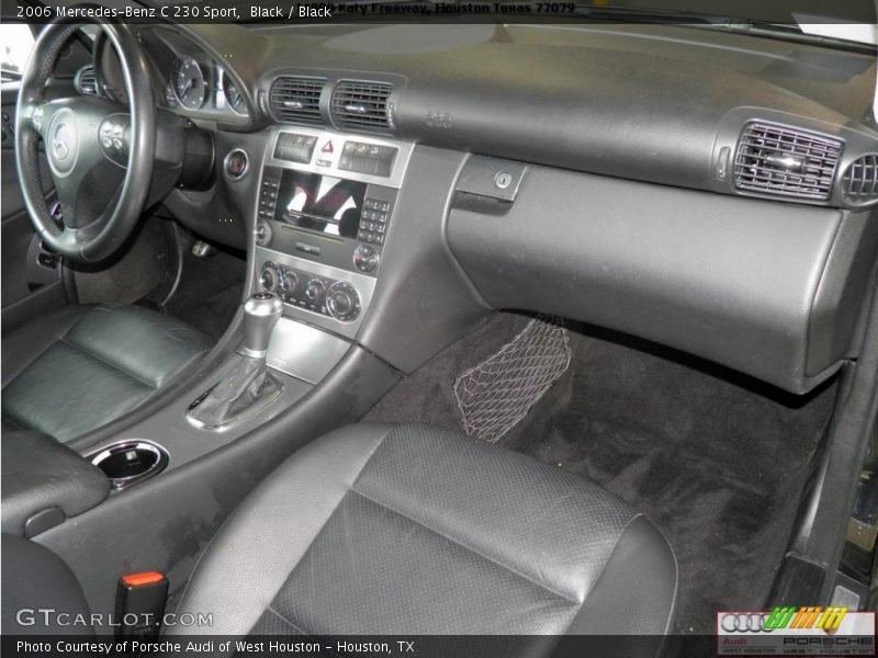 Black / Black 2006 Mercedes-Benz C 230 Sport