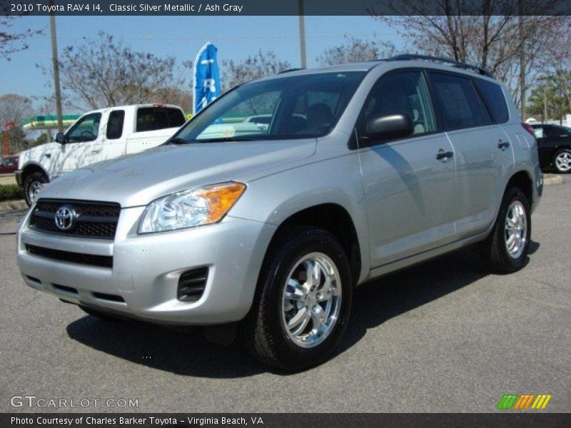 Classic Silver Metallic / Ash Gray 2010 Toyota RAV4 I4
