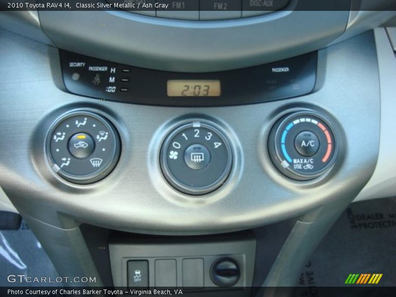 Classic Silver Metallic / Ash Gray 2010 Toyota RAV4 I4