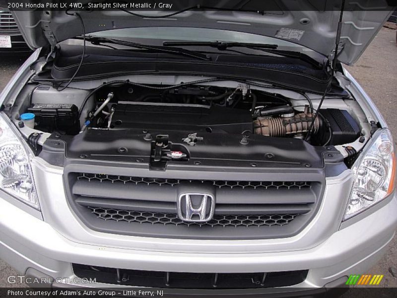 Starlight Silver Metallic / Gray 2004 Honda Pilot LX 4WD