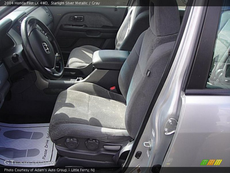 Starlight Silver Metallic / Gray 2004 Honda Pilot LX 4WD