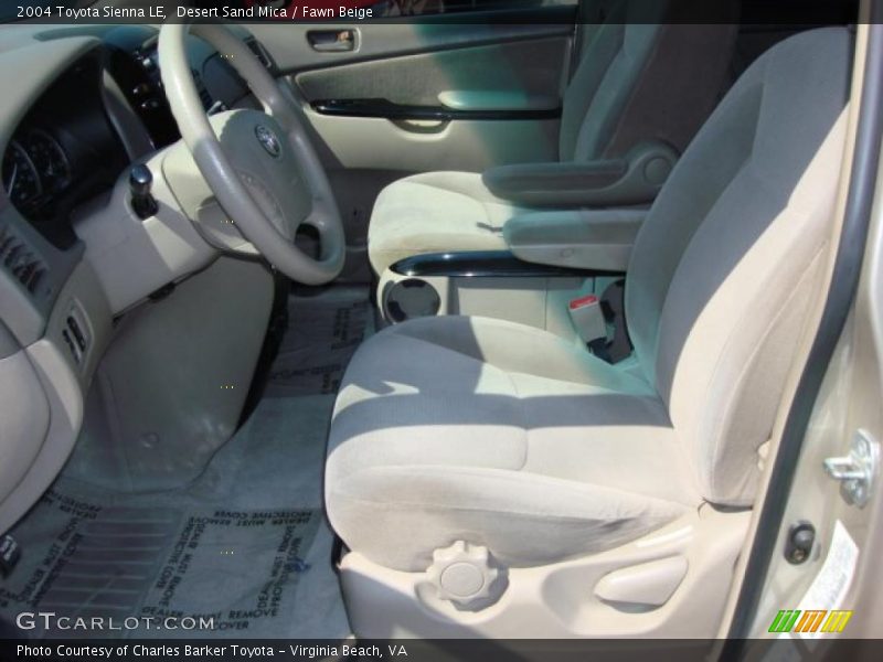 Desert Sand Mica / Fawn Beige 2004 Toyota Sienna LE