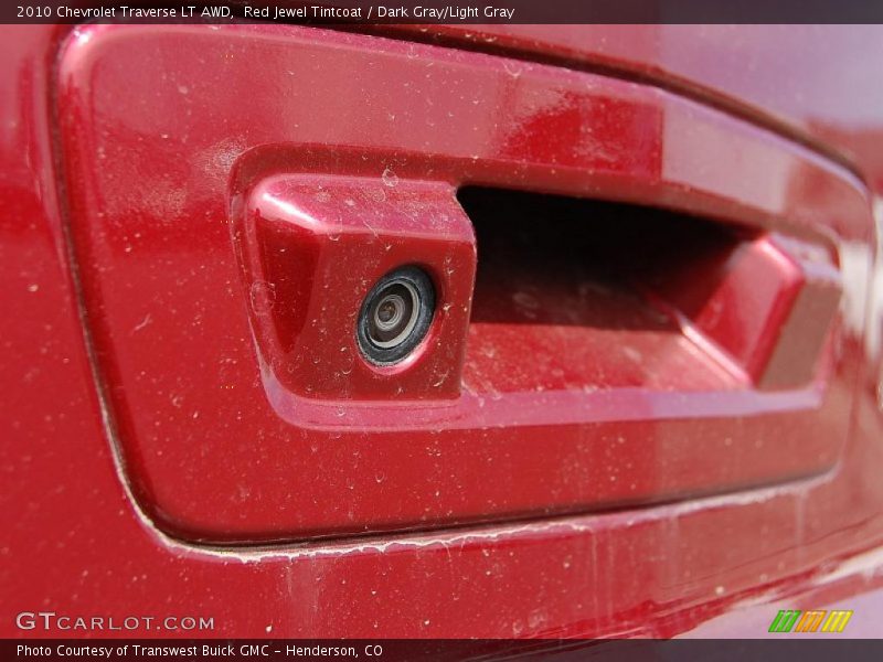 Red Jewel Tintcoat / Dark Gray/Light Gray 2010 Chevrolet Traverse LT AWD