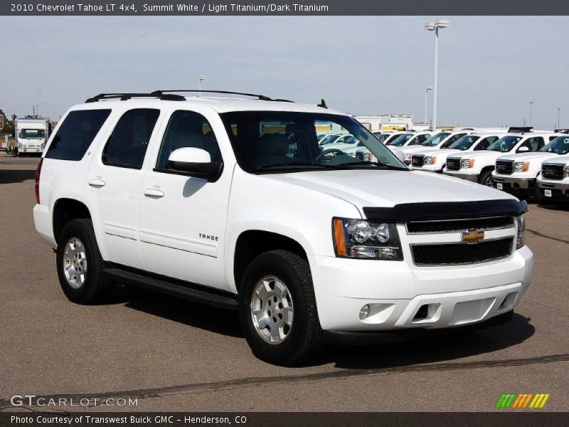 Summit White / Light Titanium/Dark Titanium 2010 Chevrolet Tahoe LT 4x4
