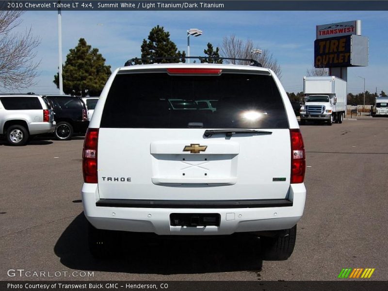 Summit White / Light Titanium/Dark Titanium 2010 Chevrolet Tahoe LT 4x4