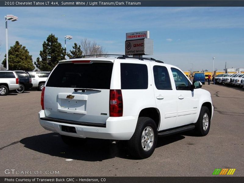 Summit White / Light Titanium/Dark Titanium 2010 Chevrolet Tahoe LT 4x4