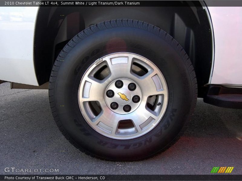 Summit White / Light Titanium/Dark Titanium 2010 Chevrolet Tahoe LT 4x4