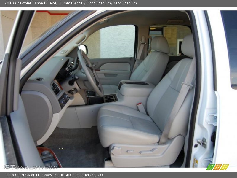 Summit White / Light Titanium/Dark Titanium 2010 Chevrolet Tahoe LT 4x4